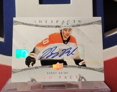 Bobby Brink 2024-25 - Auto Facts Artifacts Upper Deck